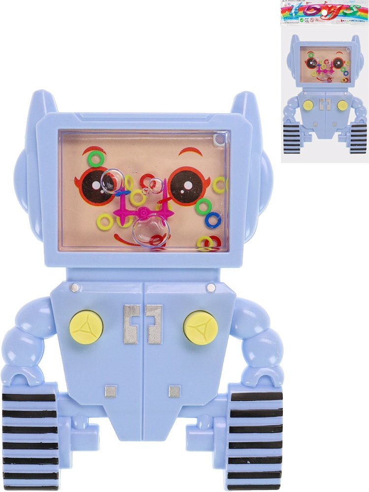 Водная игра с кольцами "Робот", цвет микс ( Арт. ИГ-3580)