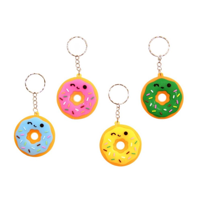 Брелок сувенирный пвх Пончик 5см уп12/1200шт