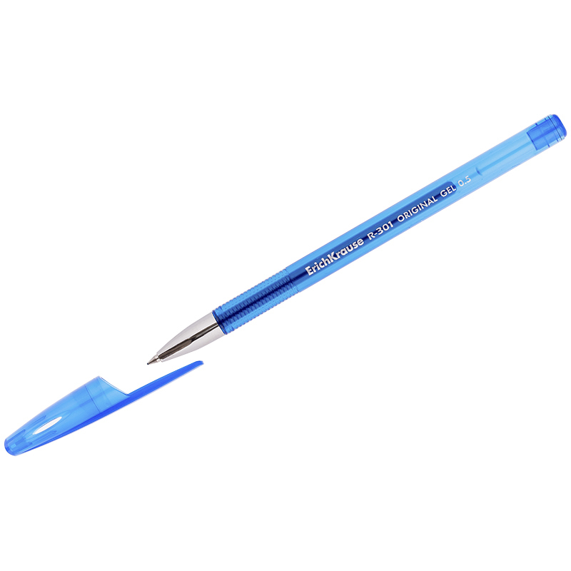 Ручка гелевая Erich Krause "R-301 Original Gel" синяя, 0,5мм