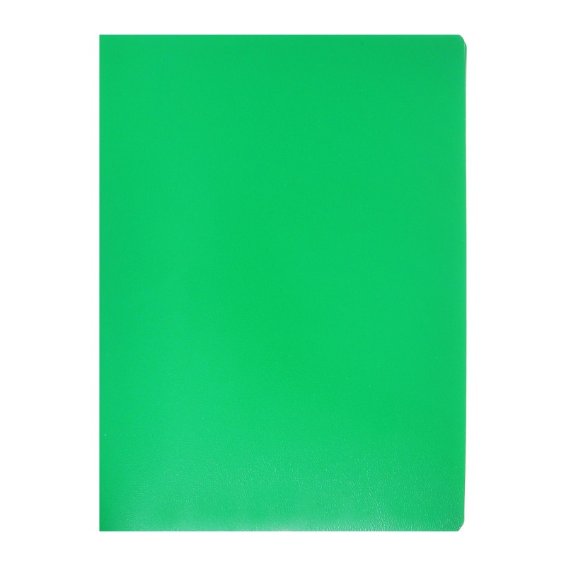 Папка с 20 вкладышами А5, 500 мкм, Calligrata, текстура "песок", зеленая 10060484