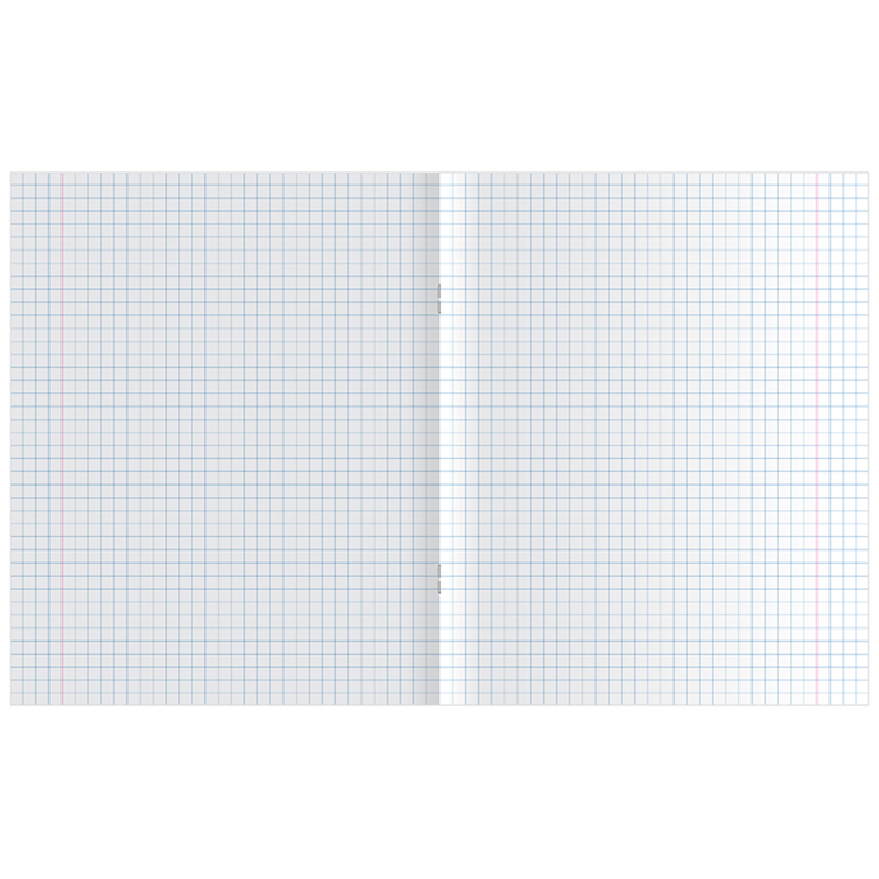 Тетрадь 12л., клетка Мульти-Пульти "Однотонная. Сиреневая", 70г/м2