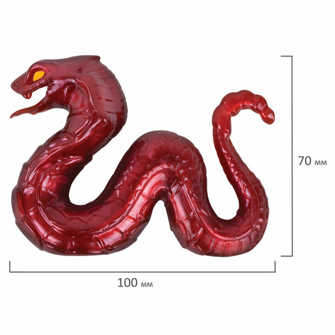 Фигурка-антистресс тянучка "Змея", ассорти 4 вида, JOLLY JOT (ДЖОЛЛИ ДЖОТ)