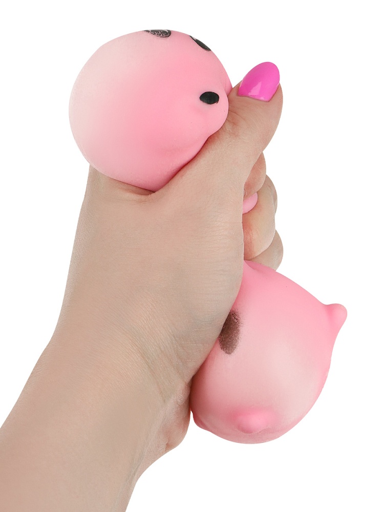 Антистресс-мялка "Далматинец" цвет микс, в шоубоксе, 10х7 см (Арт. ИК-4362) кратно 12