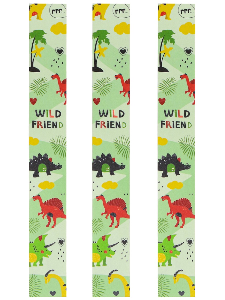 Закладка пластиковая РАЗНООБРАЗИЕ ДИНОЗАВРИКОВ (ЗС-1578)