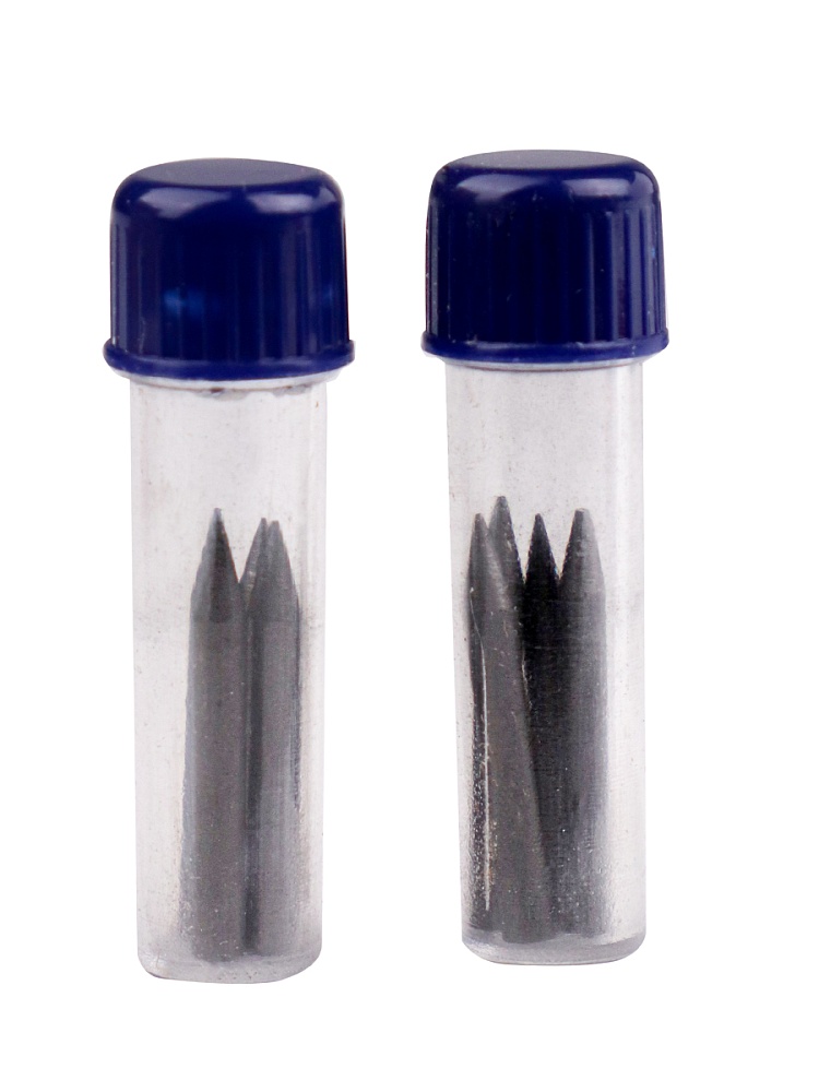 Грифели для чертежных инструментов д 2мм. длина 17мм